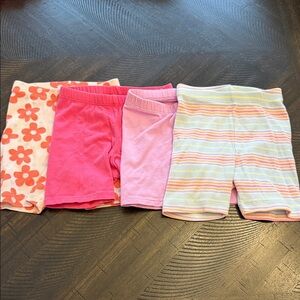 Cat & Jack Set of Colorful Toddler Bike Shorts - 2T